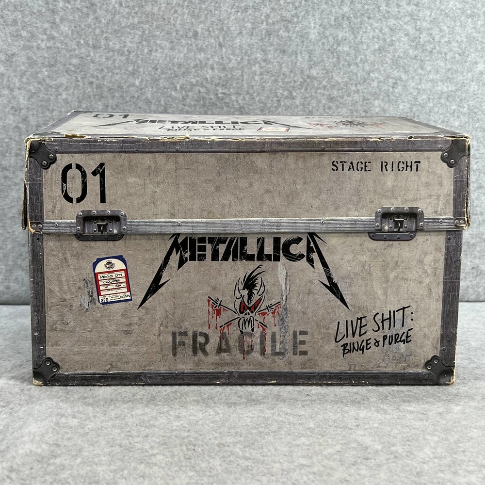 Metallica 1993 LIVE SHIT Binge & Purge Concert- VHS-Book- Box Set-Vintage-Tour - Picture 2 of 7